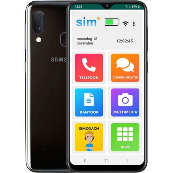SimPhone 4 - Smartphone voor Senioren SimPhone 4 - Smartphone voor Senioren
