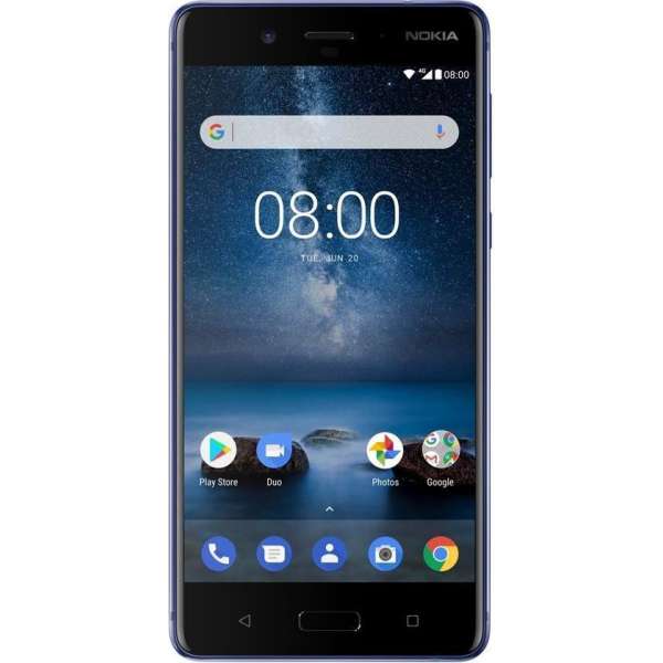 Nokia 8 - 64GB - Glossy Blauw Nokia 8 - 64GB - Glossy Blauw
