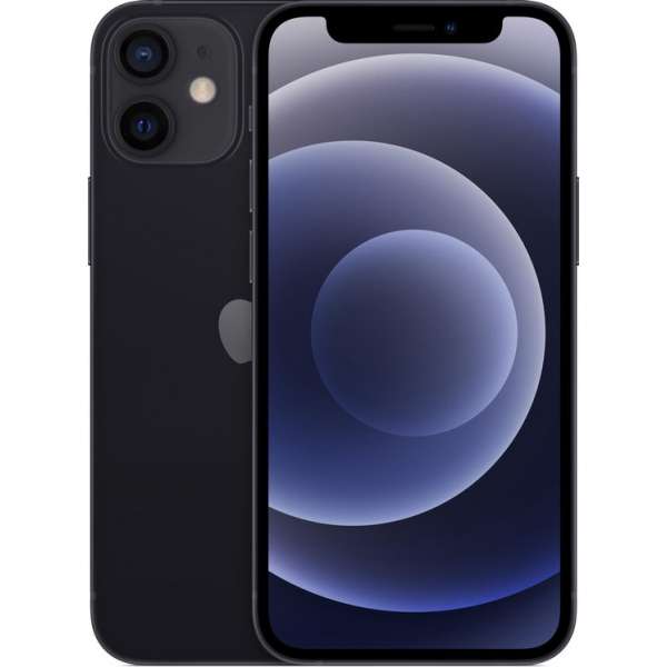 Apple iPhone 12 Mini - 256GB - Zwart Apple iPhone 12 Mini - 256GB - Zwart