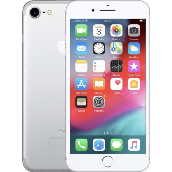 Apple iPhone 7 - Refurbished door Renewd - A Grade (zo goed als nieuw) - 32GB - Zilver Apple iPhone 7 - Refurbished door Renewd - A Grade (zo goed als nieuw) - 32GB - Zilver