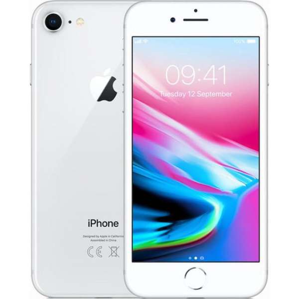 Apple iPhone 8 - 256GB - Zilver Apple iPhone 8 - 256GB - Zilver
