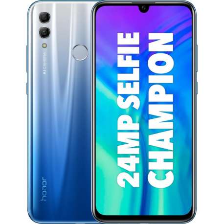 Honor 10 Lite - 64GB - Dual Sim - Sky Blue (Wit/Blauw)