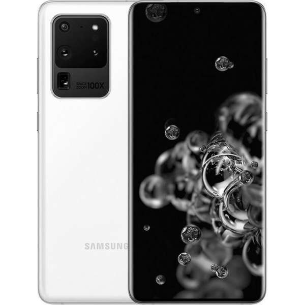 Samsung Galaxy S20 Ultra - 5G - 128GB - Cloud White Samsung Galaxy S20 Ultra - 5G - 128GB - Cloud White