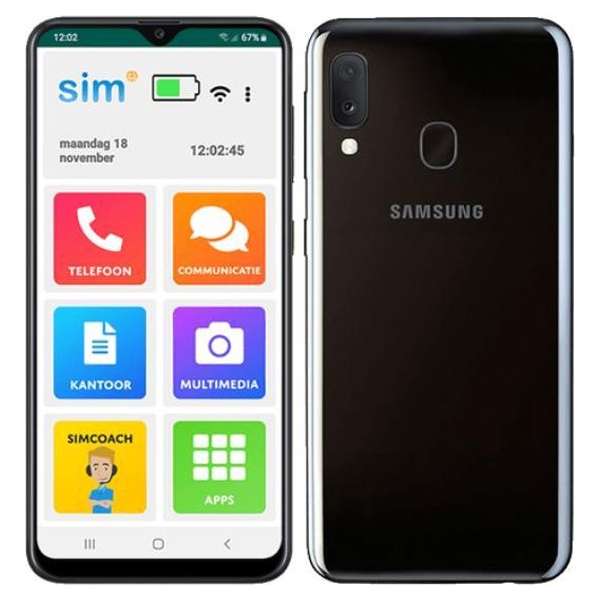 SimPhone 4 - Smartphone voor Senioren - met beschermhoes - inclusief hulp bij gebruik SimPhone 4 - Smartphone voor Senioren - met beschermhoes - inclusief hulp bij gebruik