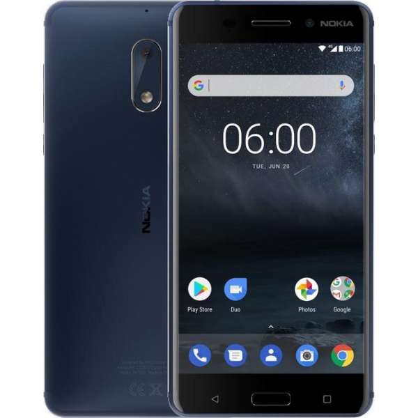 Nokia 6 - 32 GB - Blauw Nokia 6 - 32 GB - Blauw