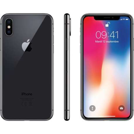 Apple iPhone X - Alloccaz Refurbished - C grade (Zichtbaar gebruikt) - 64GB - Spacegrijs