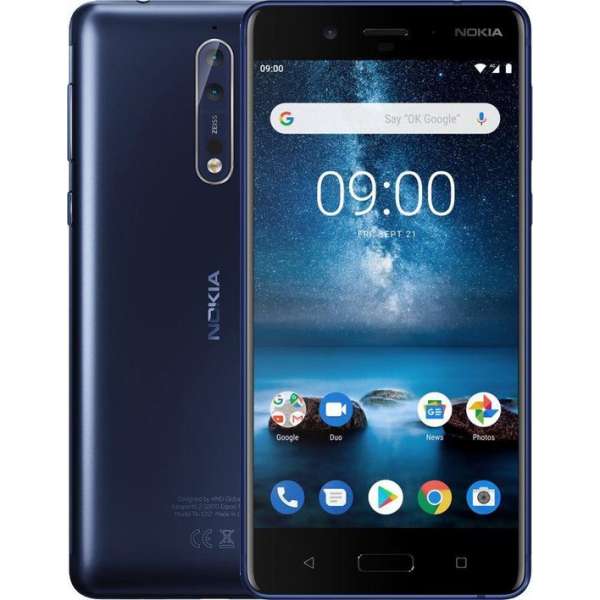 Nokia 8 - 64GB - Blauw Nokia 8 - 64GB - Blauw