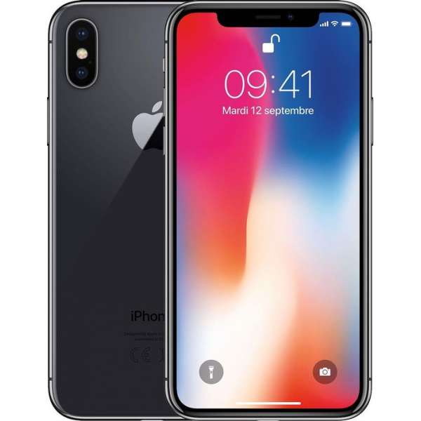 Apple iPhone X - Alloccaz Refurbished - B grade (Licht gebruikt) - 256Go - Space Gray Apple iPhone X - Alloccaz Refurbished - B grade (Licht gebruikt) - 256Go - Space Gray