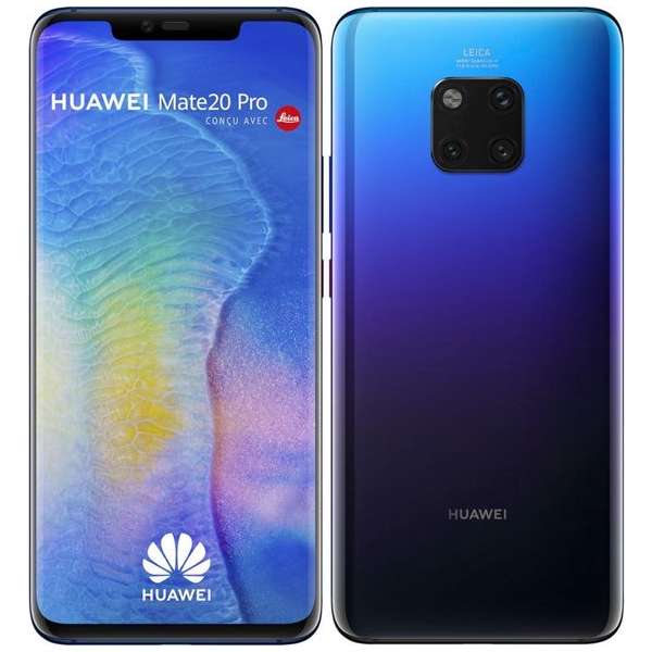 Huawei Mate 20 Pro - Alloccaz Refurbished - B grade (Licht gebruikt) - 128GB - Blauw (Crystal) Huawei Mate 20 Pro - Alloccaz Refurbished - B grade (Licht gebruikt) - 128GB - Blauw (Crystal)