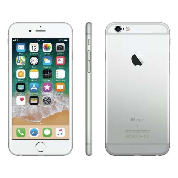 Apple iPhone 6S - Alloccaz Refurbished - A grade (Zo goed als nieuw) - 64GB - Zilver Apple iPhone 6S - Alloccaz Refurbished - A grade (Zo goed als nieuw) - 64GB - Zilver