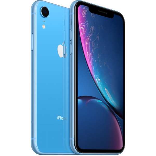 Apple iPhone XR - Refurbished door Forza - A grade (Zo goed als nieuw) - 64GB - Blauw Apple iPhone XR - Refurbished door Forza - A grade (Zo goed als nieuw) - 64GB - Blauw