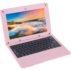 TDD-10.1 Netbook-pc, 10,1 inch, 1 GB + 8 GB, Android 5.1 ATM7059 Quad Core 1,6 GHz, BT, WiFi, HDMI, SD, RJ45 (roze)