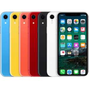 Apple iPhone Xr - Refurbished door Leapp - B grade (Lichte gebruikssporen) - 64GB - Wit