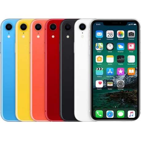 Apple iPhone Xr - Refurbished door Leapp - B grade (Lichte gebruikssporen) - 64GB - Wit
