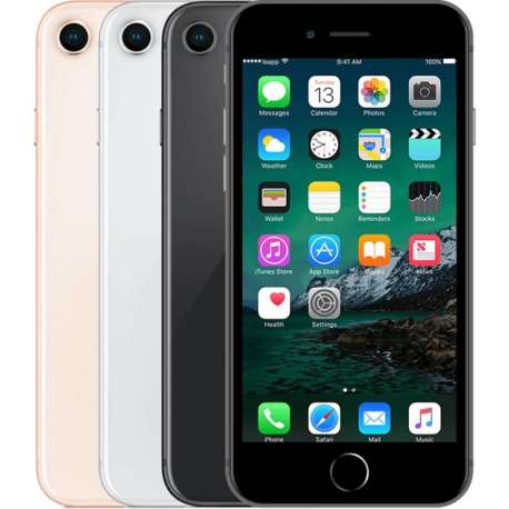 Apple iPhone 8 - Refurbished door Leapp - B grade (Lichte gebruikssporen) - 256GB - Spacegrijs
