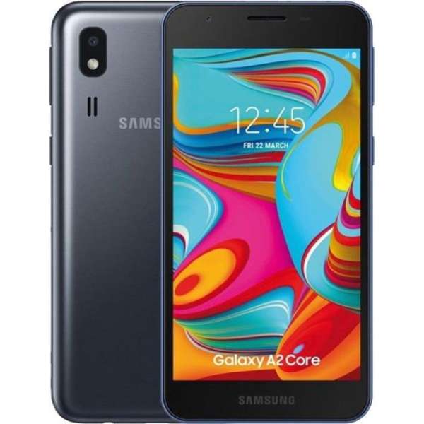 Samsung Galaxy A2 Core - 16GB - Dual Sim - Zwart