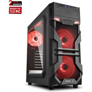 AMD Ryzen 3 3200G Budget Game Computer V.2 / Gaming PC LSE2200 - RX Vega 8 - 8GB DDR4 2666 RAM + 1TB HDD - Windows 10
