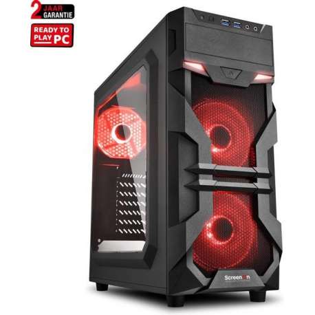 AMD Ryzen 3 3200G Budget Game Computer V.2 / Gaming PC LSE2200 - RX Vega 8 - 8GB DDR4 2666 RAM + 1TB HDD - Windows 10