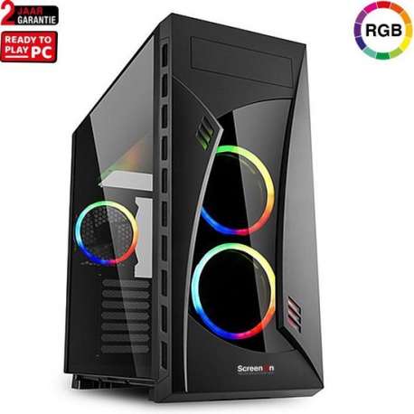 ScreenON - Extreme Desktop Game PC [AMD Ryzen 9 3900X, NVIDIA GeForce RTX 2080 Ti 11GB, 64GB RAM] Windows 10 Gaming Computer