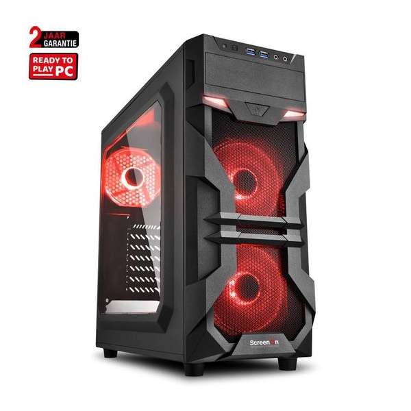 AMD Ryzen 3 3200G Game Computer V.2.5 / Gaming PC LSE2200 - GT 1030 - 8GB DDR4 2666 RAM + 240GB SSD - Windows 10