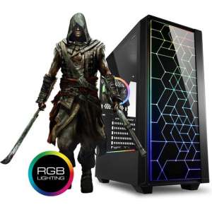 AMD Ryzen 5 Gaming PC Lit | 16GB Ram | 500 Gb SSD | RTX 2060 GDDR6  | Game Computer PC