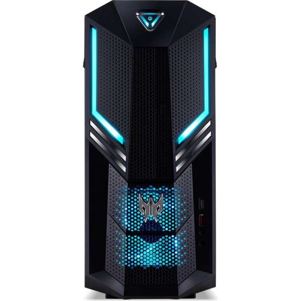 Acer Predator 600 I72070-02 Intel® 9ste generatie Core™ i7 i7-9700 16 GB DDR4-SDRAM 1512 GB HDD+SSD Zwart Toren PC