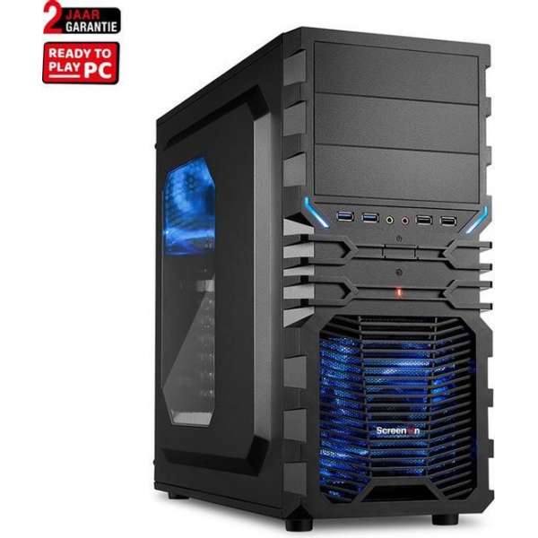 ScreenON - Lite Game PC [AMD Ryzen 3 3200G Computer - RX Vega 8 - 8GB RAM - 240GB SSD - Windows 10]