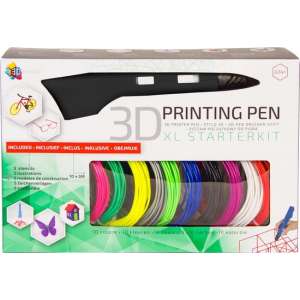 3Dandprint 3D Pen Starterspakket Zwart - Inclusief 50 Meter Filament - 5 Stencils