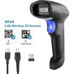 Netum L8 draadloze barcode scanner geschikt voor QR en normale barcode
