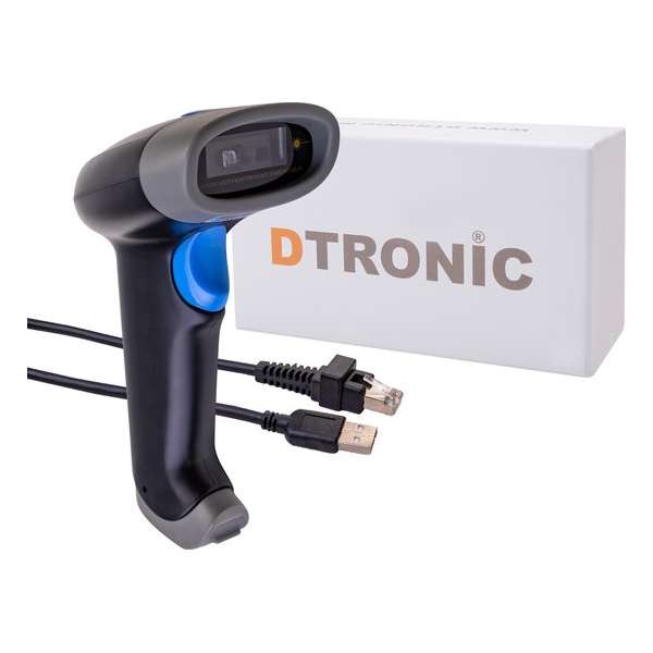 QR en 2D Barcodescanner - CCD Handheld | DTRONIC - M4 - Scannen van beeldscherm QR en 2D Barcodescanner - CCD Handheld | DTRONIC - M4 - Scannen van beeldscherm