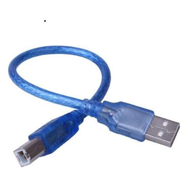 WiseGoods - Premium Printer Kabel - USB 2.0 Printer Kabel - USB A naar USB B Kabel - 1.5 Meter - Blauw