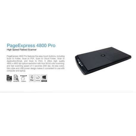 Mustek PageExpress 4800Pro 4800 x 4800DPI A4 Zwart