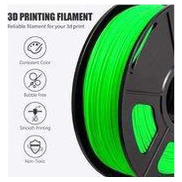 SUNLU Filament PLA 1.75mm 1kg Groen