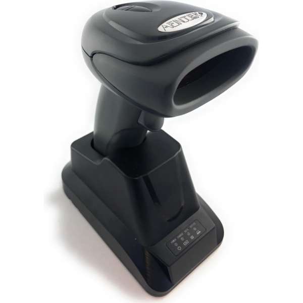 Draadloze Barcodesscanner 1D barcodes met oplaadstation/Houder | 2.4Ghz Draadloze Barcodesscanner 1D barcodes met oplaadstation/Houder | 2.4Ghz