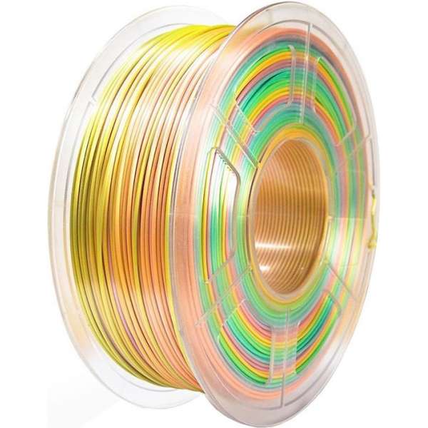 SUNLU SILK filament 1.75mm 1kg Regenboog B