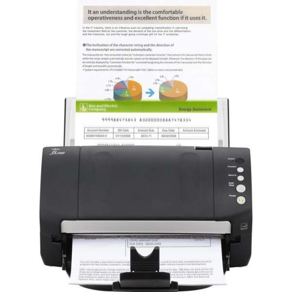 Fujitsu fi-7140 600 x 600 DPI ADF-scanner Zwart, Wit A4