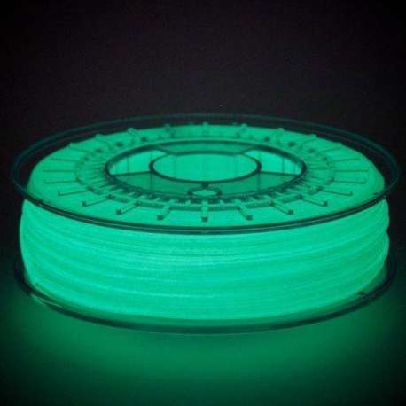 PLA filament 1kg HotOrange3D - Product Kies je kleur: Glow-in-the-dark-Groen