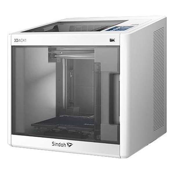3D-Printer Sindoh 3Dwox 1 12 7 Cm Kleuren-Touchscreen GeÃ¯ntegreerde Camera Flexibel Metaalbed Incl. Software