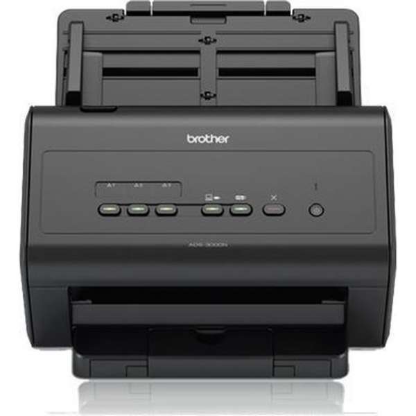 Brother ADS-3000N scanner 600 x 600 DPI ADF-scanner Zwart A4