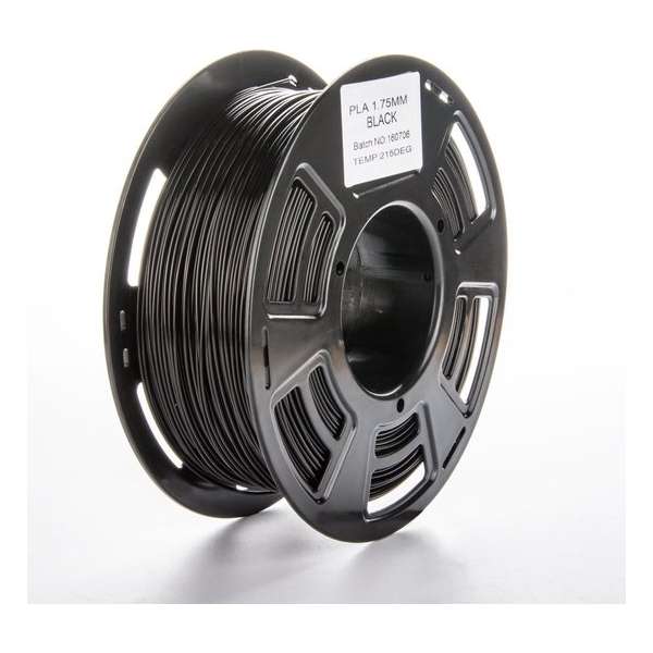 PLA filament 1.75 mm zwart 1kg