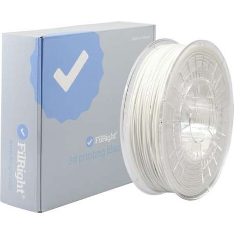 HD PLA Filament - 1.75mm - 750 g - Wit - FilRight Engineering