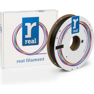 REAL Filament PLA zwart 1.75mm (500g)