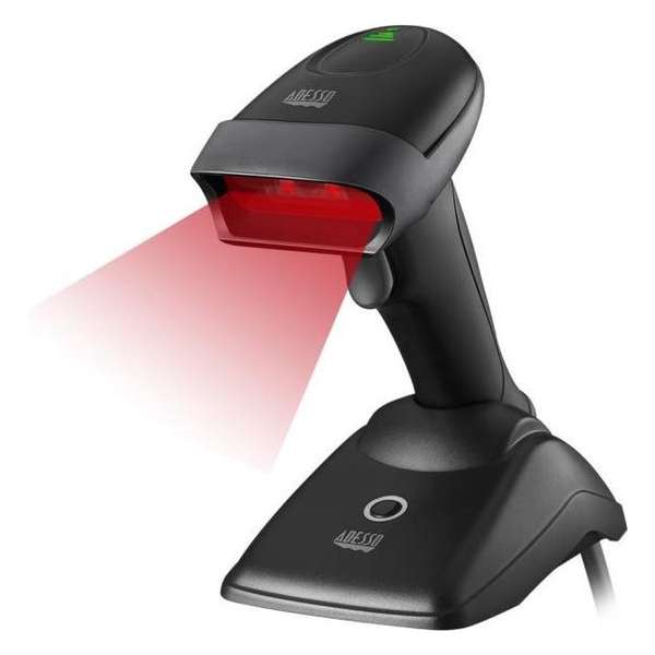 Draadloze CCD barcodescanner met oplaadstation Draadloze CCD barcodescanner met oplaadstation