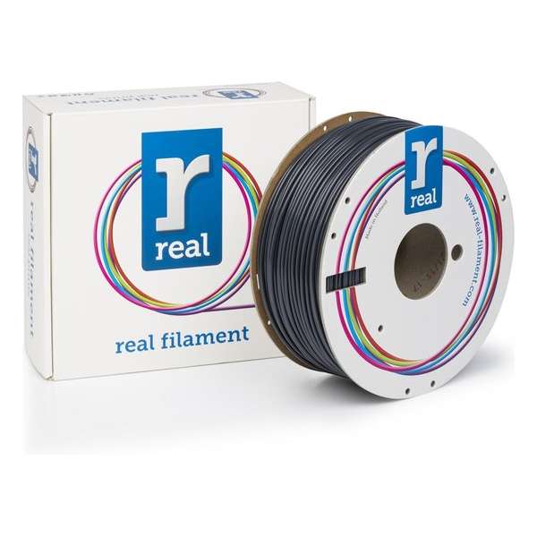 REAL Filament ABS grijs 2.85mm (1kg) REAL Filament ABS grijs 2.85mm (1kg)