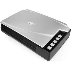 Plustek OpticBook A300 Plus 600 x 600 DPI Flatbed scanner Zwart, Zilver