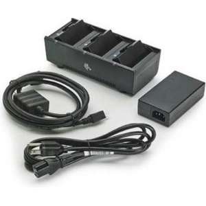 Zebra SAC-MPM-3BCHGEU1-01 Batterijlader voor binnengebruik Zwart batterij-oplader