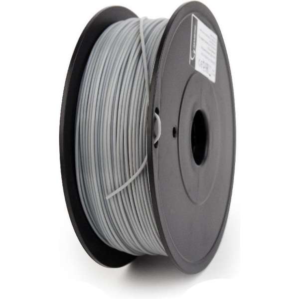 Gembird3 FF-3DP-PLA1.75-02-GR - Filament (600 g) PLA, 1.75 mm, 53 mm spoel, grijs