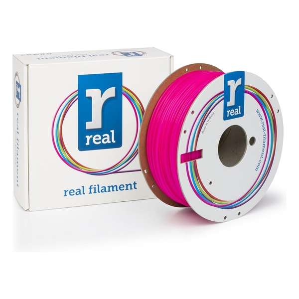 REAL Filament PLA fluoriserend roze 2.85mm (1kg)
