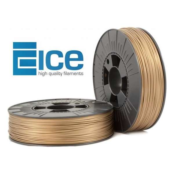 ICE Filaments PLA 'Groovy Gold' 1.75mm 750gr ICE Filaments PLA 'Groovy Gold' 1.75mm 750gr