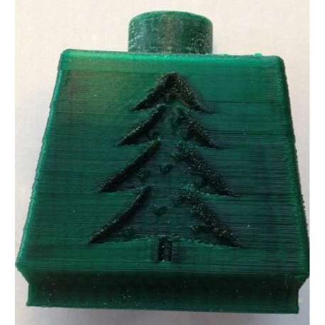 1.75mm kerstgroen PLA filament 1kg